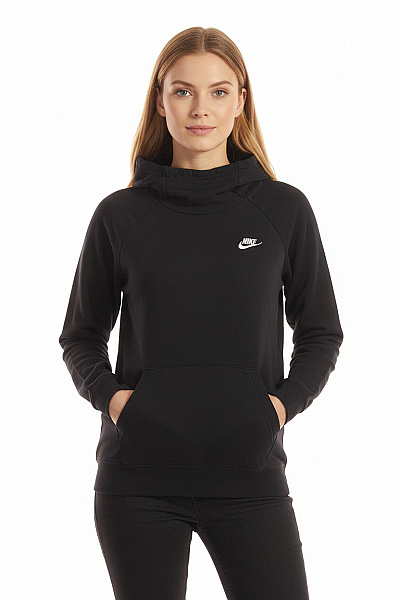 Dámská Mikina Bez Zapínání Černá Nike Vel. L