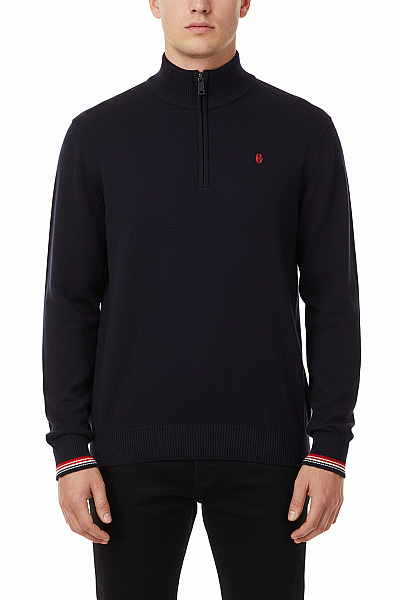 Pánský Svetr Modrý Conte Of Florence Vel. XL