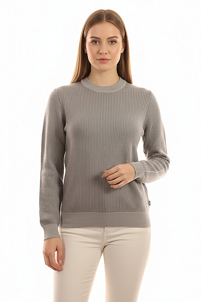 Hugo Boss Dámský Pulovr Vlněný Šedý Vel. L