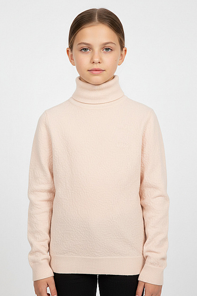 Dívčí Svetr Vlněný Béžový Hugo Boss Second Hand Vel. S