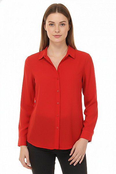 Seidensticker Dámská Košile Červená Second Hand Vel. 34