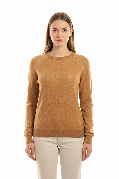 Dámský Pulovr Hnědý Hugo Boss Vel. L