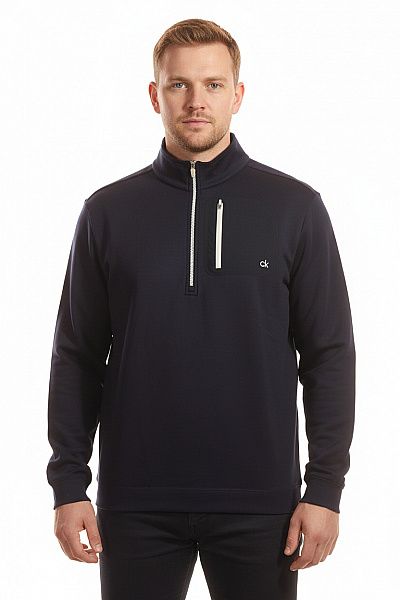 Calvin Klein Pánská Mikina Modrá Vel. XXL