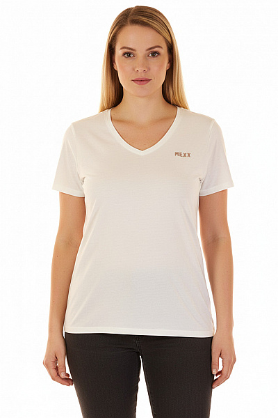 Dámské Tričko Bílé Mexx Vel. XL