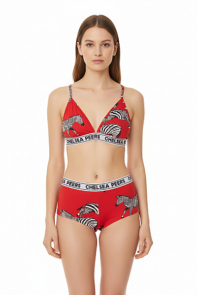 Chelsea Peers Dámské Podprsenka Červená Vel. XS