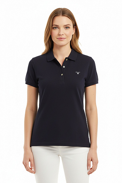 GANT Dámské Tričko Modré Second Hand Vel. L