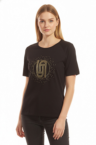 LIU JO Dámské Tričko Černé Vel. L