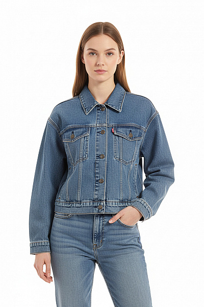 Dámská Bunda Modrá Esprit Vel. S