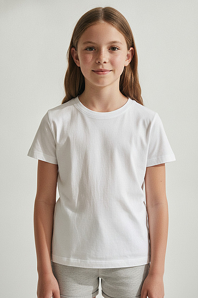Calvin Klein Dívčí Bavlněné Tričko S Krátkým Rukávem Vel. 140/152