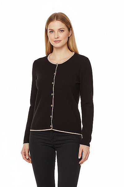 Trachtenmanufaktur Dámský Svetr Černý Vel. S