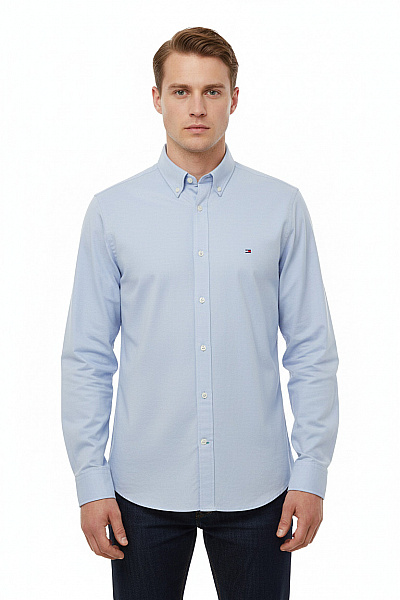 TOMMY HILFIGER Pánská Košile Modrá Vel. M