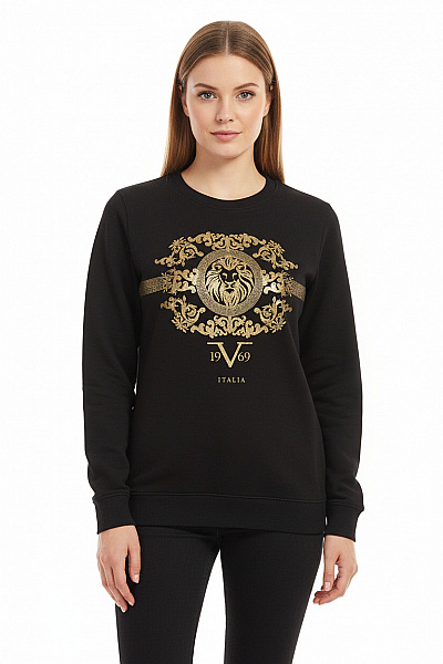 Dámská Mikina Černá VERSACE Vel. L