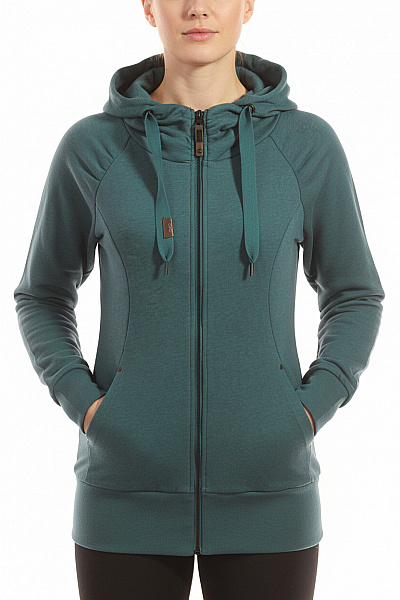 Ragwear Dámská Mikina Rozepínací Zelená Vel. M