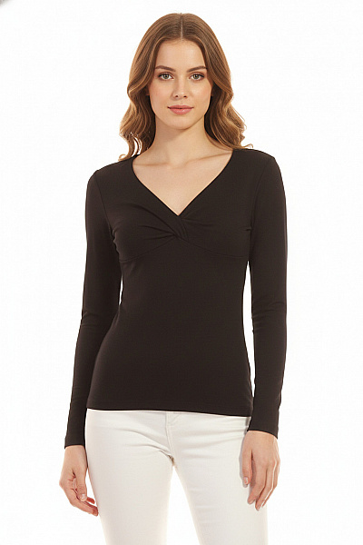 Riani Dámské Tričko Černé Second Hand Vel. 38