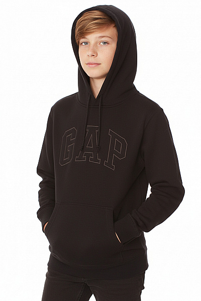 Chlapecká Mikina Černá Gap Vel. L