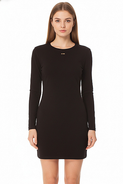 Guess Tričkové  Šaty Černé Vel. S