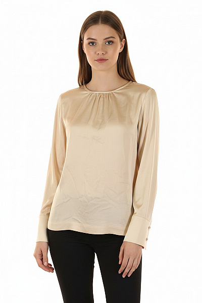 Společenská  Halenka Béžová NORR Second Hand Vel. 36