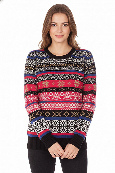 Terranova Dámský Pulovr Barevný Second Hand Vel. S