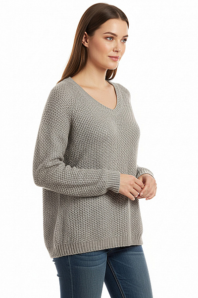 Dámský Svetr Šedý TIMEZONE Vel. XL