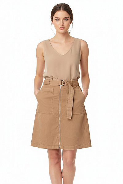  Sukně áčková Hnědá Hugo Boss Vel. 34