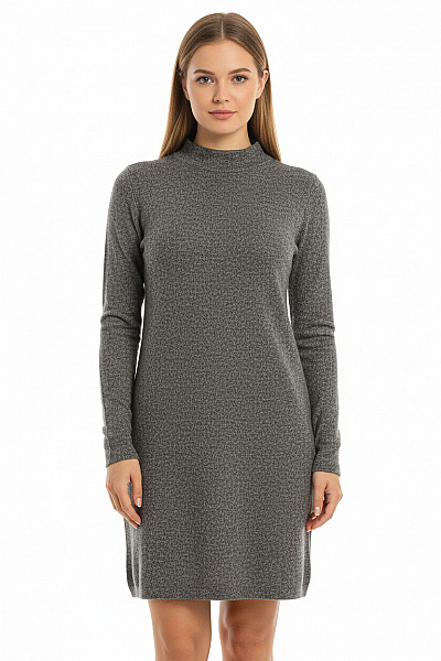 Sinsay  Šaty Pletené Šedé Vel. L