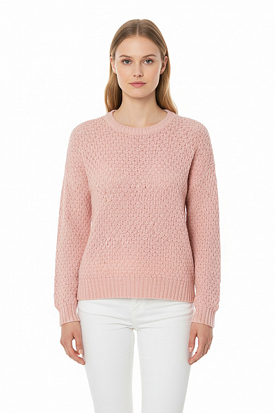 Dámský Pulovr Růžový FB SISTER Vel. XS