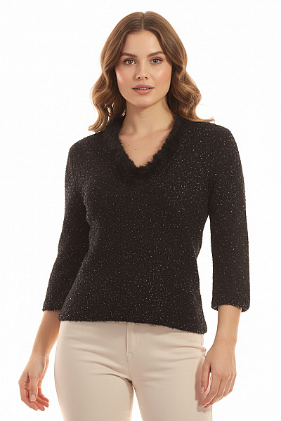 Dámský Svetr Černý Vel. L