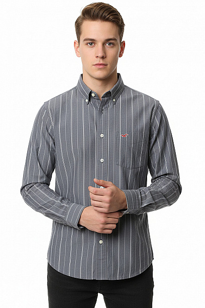 Hollister Pánská Košile Modrá Vel. S