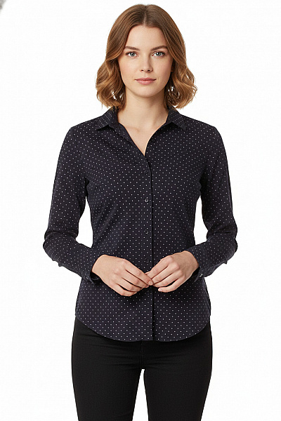 Dámská Košile Modrá Vel. 34