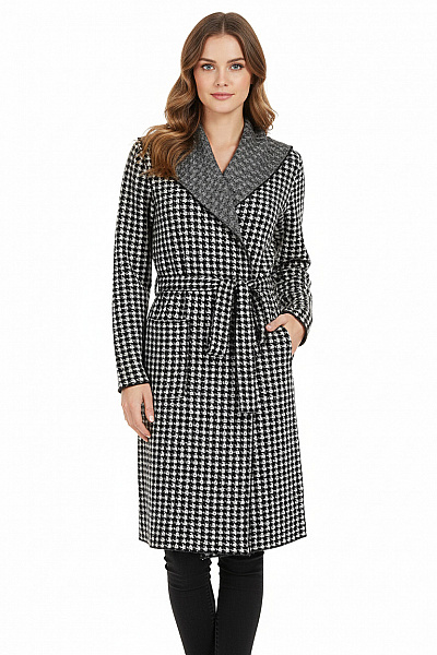 Dámský Cardigan Černobílý Vel. S