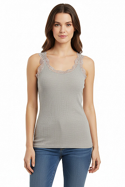 Dámské Tričko Šedé