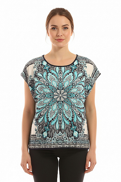 Vzorovaná  Halenka Modrá