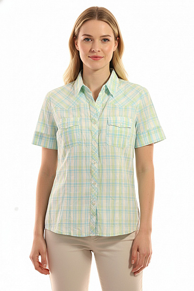 Kostkovaná Dámská Košile Barevná