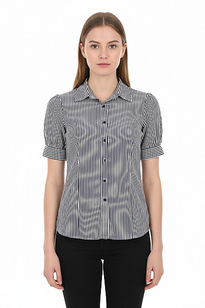 Topshop Dámská Košile Modrá Second Hand Vel. 36