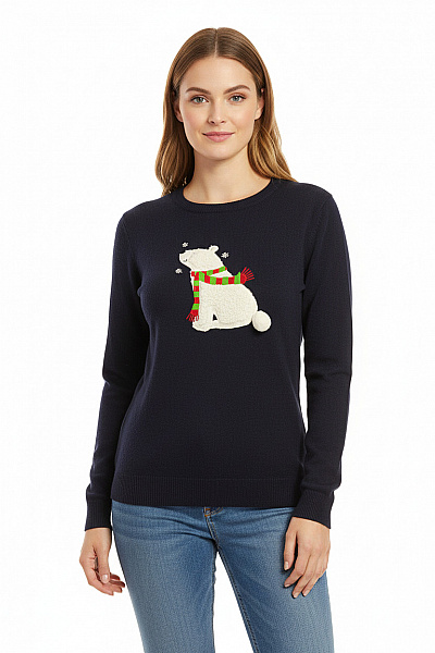 Dámský Svetr Modrý Primark Vel. 38/40