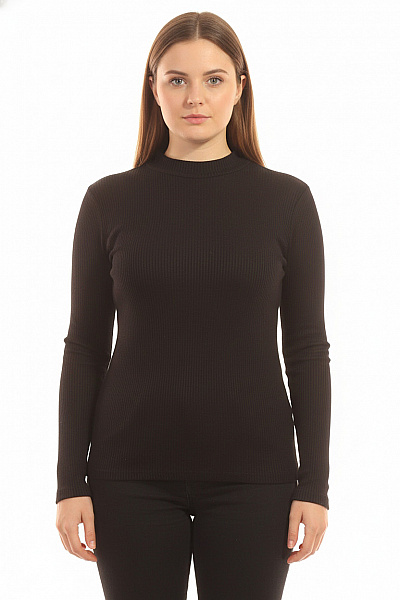  Halenka Pletená Černá Second Hand Vel. 40