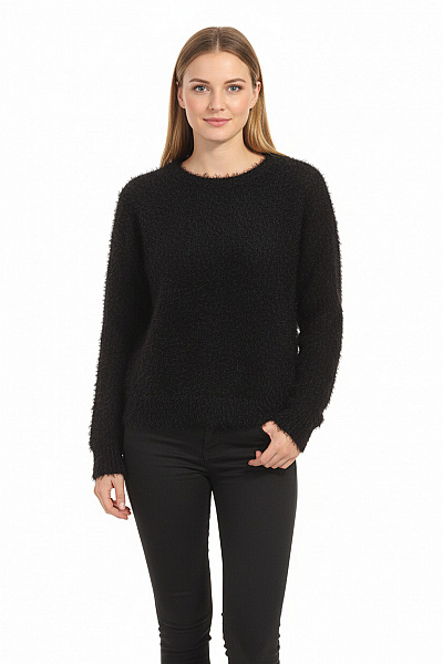 Dámský Pulovr Černý Second Hand Vel. M