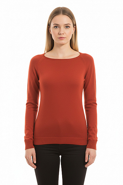 Dámský Pulovr Hnědý