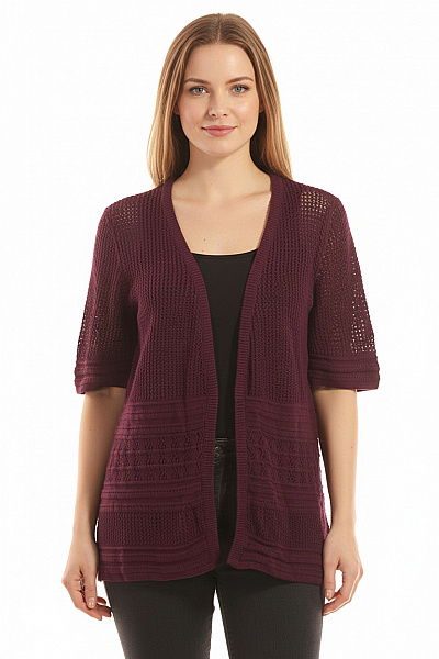 Dámský Svetr Fialový BONPRIX Vel. 40/42