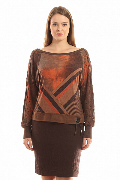 Šaty Hnědé Vel. 42