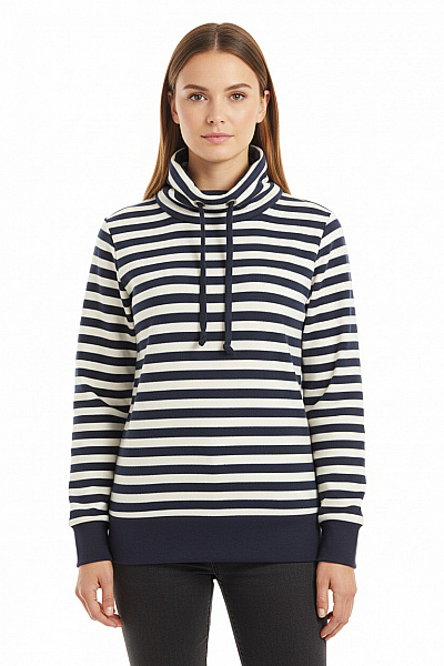 Dámská Mikina Bez Zapínání Modrá