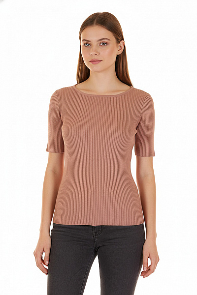  Halenka Pletená Růžová Reserved Vel. XS