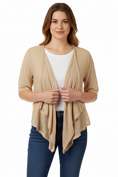 Dámský Svetr Béžový Vel. L