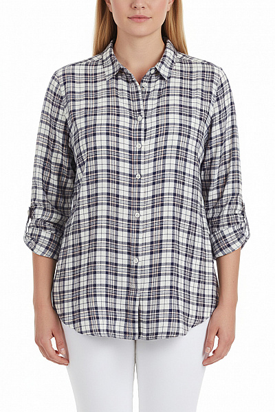 Dámská Košile Barevná Vel. 22