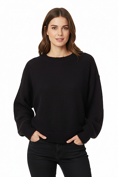 Dámský Pulovr Černý Vel. XXS