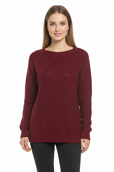 Dámský Svetr Vínový