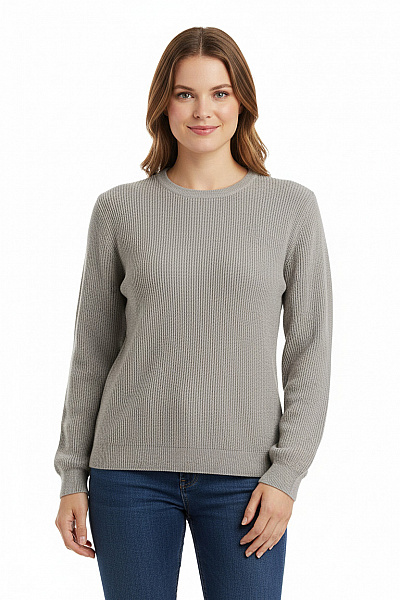 Terranova Dámský Pulovr Šedý Vel. L