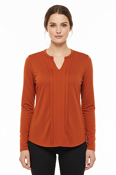  Halenka Jednobarevná Hnědá Tchibo Vel. 44/46