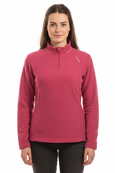 Quechua Funkční Dámská Mikina Růžová Second Hand