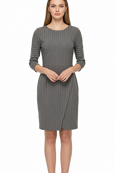 Reserved Pouzdrové šaty  Šaty Šedé Vel. XS